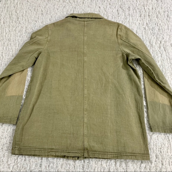 O’Neill La Seine Twill Chore Jacket, Olive, Small - Picture 4 of 8
